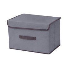 Foldable Cotton Linen Storage Box 1 Pack