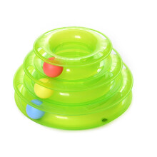 Cat Toy Interactive Play Circle Track with Moving Ball 3
