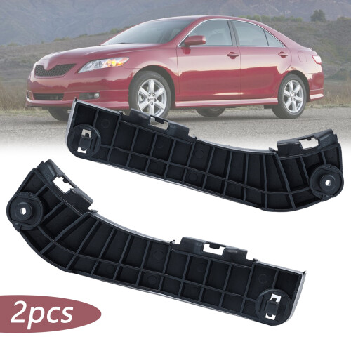Bumper Bracket for Toyota Camry 2007-2011 2 pcs Black