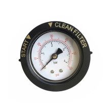 Pressure Gauge 0-60 PSI 2 inch 1/4 inch NPT Center Back