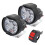 LED Motorcycle Headlight 6-Round Waterproof 10W 1