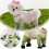 Dog Rain and Snow Boots with Adjustable Suspenders Small 1