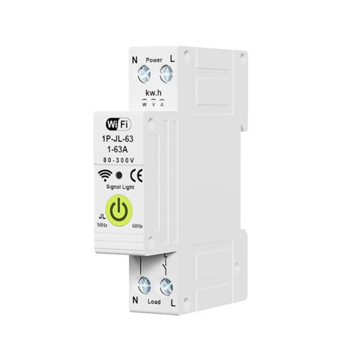 WIFI Smart Circuit Breaker 63A Electrical Safety