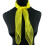 Women's Satin Kerchief Lightweight Adjustable Mesh Neck 1