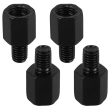 Motorcycle Mirror Mount Adapter Set 2 Pieces