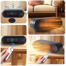 Space Heater Desktop Portable Electric Heater for Indoor Use