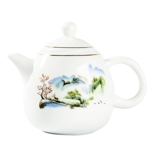 Ceramic Tea Kettle Side Handle 1.5L