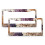 License Plate Frame Autumn Pumpkin Leaf Design Metal 2-Pack 1
