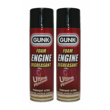2 x Gunk Engine Degreasant Foam Car Van Degreaser Remover Cleaner Aerosol 500ml