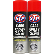 2 x STP Carb Cleaner Spray Carburettor Intake Spray Cleaner Professional 500ML