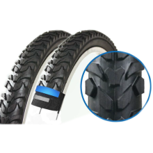 Pair Of 26 x 1.95 Mountain MTB Bike Cycle Tyre 26" Inch Anti Puncture Design