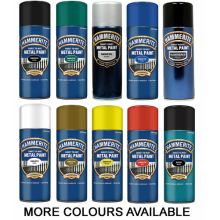 Hammerite Spray Paint Direct To Rust Aerosol Quick Drying Metal 400ML
