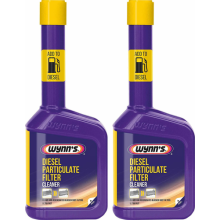 2x Wynns DPF Cleaner Diesel Particulate Filter Cleaner Fuel Additive Soot 325ML