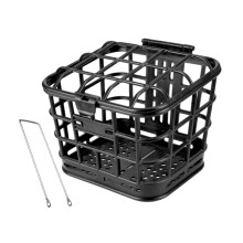 Electric Bike Front Basket with Cover 20-22 inch Bracket