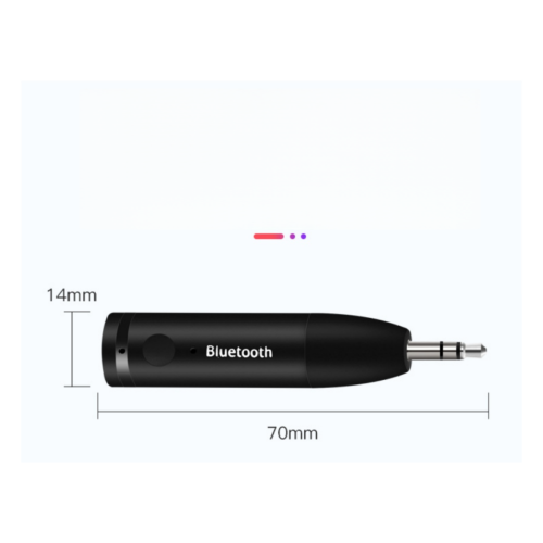 Δέκτης Bluetooth 5.0, μίνι ασύρματος προσαρμογέας ήχου με υποδοχή 3,5 mm για αυτοκίν 1