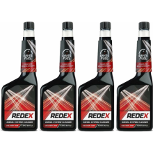 4 x Redex Diesel Fuel System Injector Cleaner Treatment 500ML 4 Shot Bottle