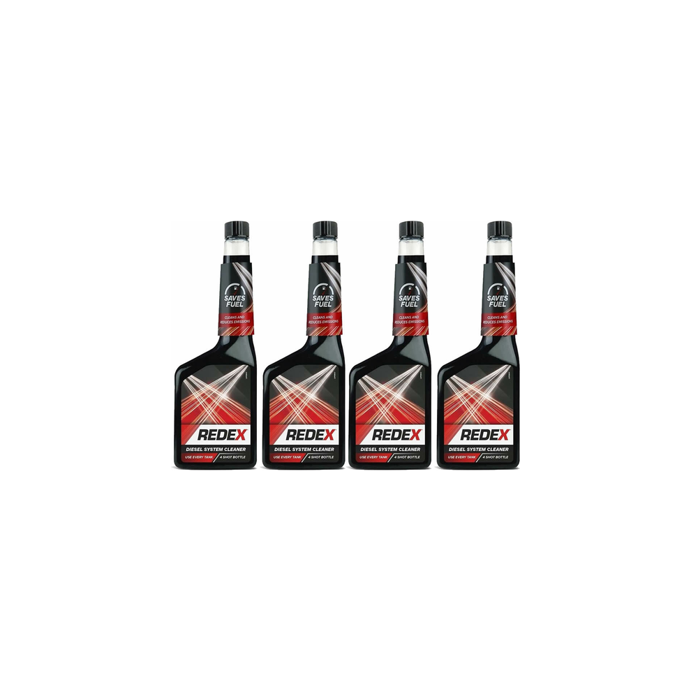 Photos - Car Additive / Fluid Redex 4 x  Diesel Fuel System Injector Cleaner Treatment 500ML 4 Shot Bottle 