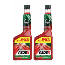 2 X Redex Petrol Treatment Fuel System Cleaner Reduce Exhaust Emissions 500ML