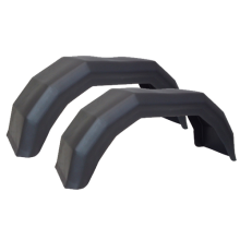 2 x Trailer Mudguard Mud Guard Wheel Arch Black 10" 10 Inch Wheels Pair