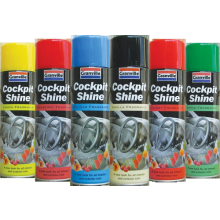 500ML Granville Cockpit Shine Spray Can Car Van Dashboard Interior Cleaner
