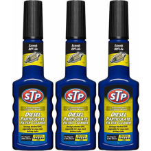 3x STP DPF Cleaner Diesel Particulate Filter Cleaner Fuel Additive Unclogs 200ML