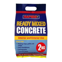 Rapide Hi-Performance Dry Ready Mixed Concrete Quick Set Concrete 2KG
