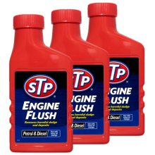 3 X STP Engine Flush 450ML For Petrol Or Diesel Engines Oil Flushing Additives