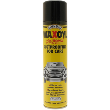 Hammerite Waxoyl Clear Aerosol Spray Car Prevents Rust Proofing Coating 400ML