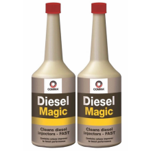 2 x Comma Car Diesel Magic One Treatment Cleans Diesel Injector Car Van