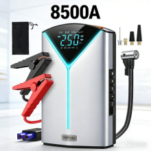 8500A Car Jump Starter With Air Compressor Pack Booster  Power Bank LED and USB