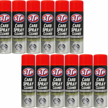 12 x STP Carb Cleaner Spray Carburettor Intake Spray Cleaner Professional 500ML