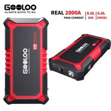 GOOLOO GP2000 USB Car Jump Starter Pack Booster Battery Charger Power Bank 2000A