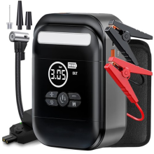 12000A Car Jump Starter With Air Compressor Pack Booster 12V Power Bank QC 3.0