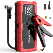 8000A Car Jump Starter With Air Compressor Pack Booster 12V Power Bank QC 3.0