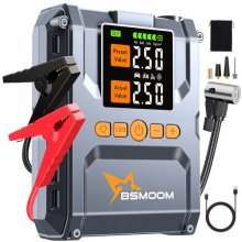 9000A Car Jump Starter Air Compressor Cordless Pump Battery Booster Power Bank