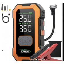 Heavy Duty 9000A Car Jump Starter with 150 PSI Air Compressor Battery Booster