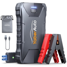 12V Car Jump Starter Pack Booster Battery Charger Emergency LED Power Bank 4000A