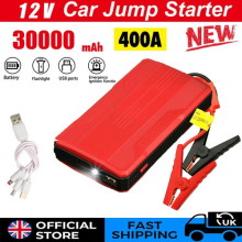 30000mAh 12V Car Jump Starter Pack Booster Battery Charger Power Bank Emergency