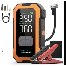 Heavy Duty 9000A Car Jump Starter with 150 PSI Air Compressor Battery Booster