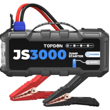 TOPDON JS3000 3000A 12V Car Jump Starter Booster Pack Power Bank Charger 45 Jump