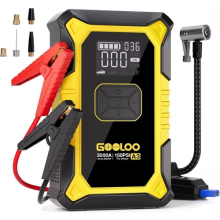GOOLOO A3 Jump Starter Cordless Digital Rechargeable Tire Air Compressor Pump UK