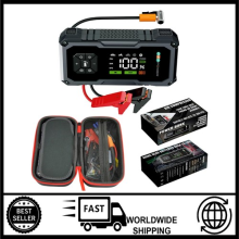 Car Jump Starter 7200mAh Booster Pack Power Bank 12V 150PSI Air Compressor UK