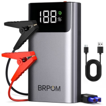 6000A Car Jump Starter Power Bank Pack 12V LCD Battery Booster USB Charger