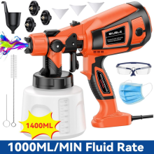 Handheld Wall Fence Paint Sprayer Electric Spray Gun Paint Fence Airless HVLP