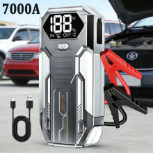 7000A Car Jump Starter Auto Battery Booster LED Power Bank Pack USB Fast Charger