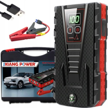 99800mAh Car Jump Starter Dual USB Portable Power Bank Vehicle Booster Emergency