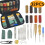 Leather Repair and Sewing Kit 32PCS with Large-Eye Needles 1