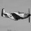 Alloy P-51 Mustang Fighter Plane Model 1/72 8