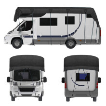 RV Cover, 210D Oxford Fabric, Black XXL 0