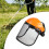 Forestry Mesh Visor Cover Orange 6